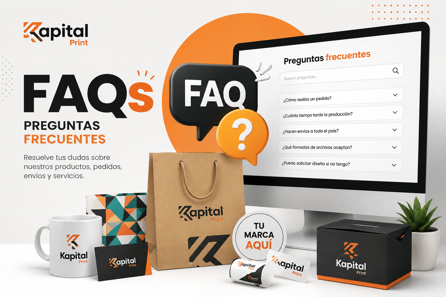 preguntas frecuentes imprenta RD