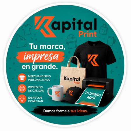 Impresion de Sticker Kapital print