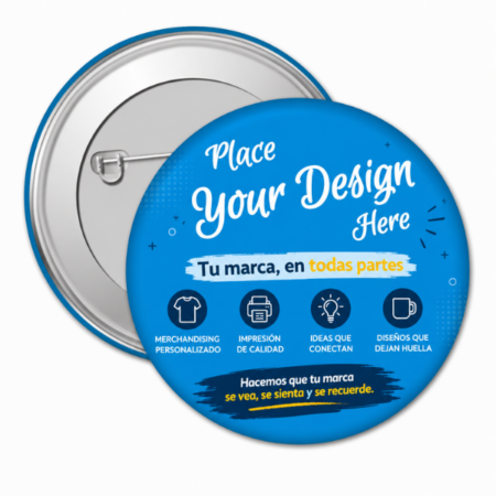 Pin Publicitario Personalizable