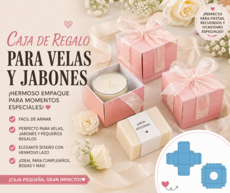 Caja para Velas y Jabones